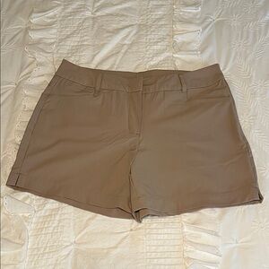 Willit women's tan golf shorts